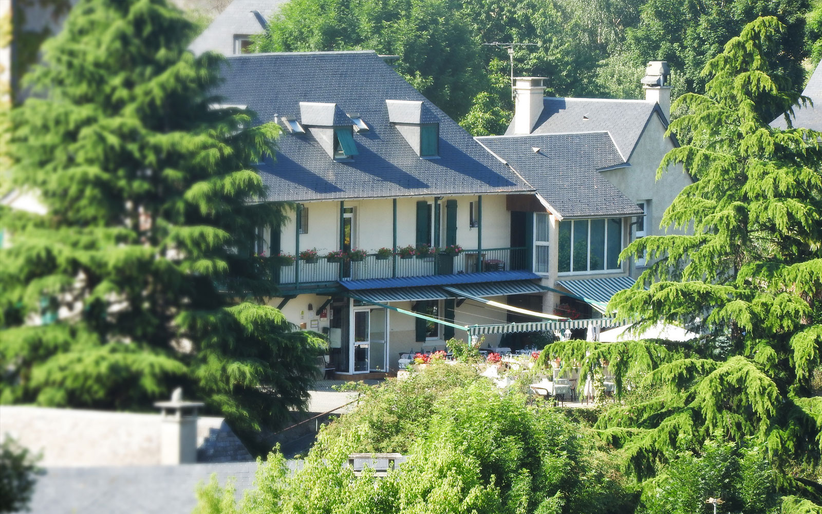 L'Auberge le Cabaliros, l'assiette et l'oreiller